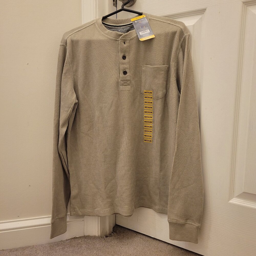 Member's Mark Waffle Thermal Henley